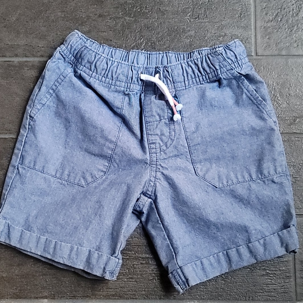 Toddler Cat & Jack Drawstring Blue Shorts
